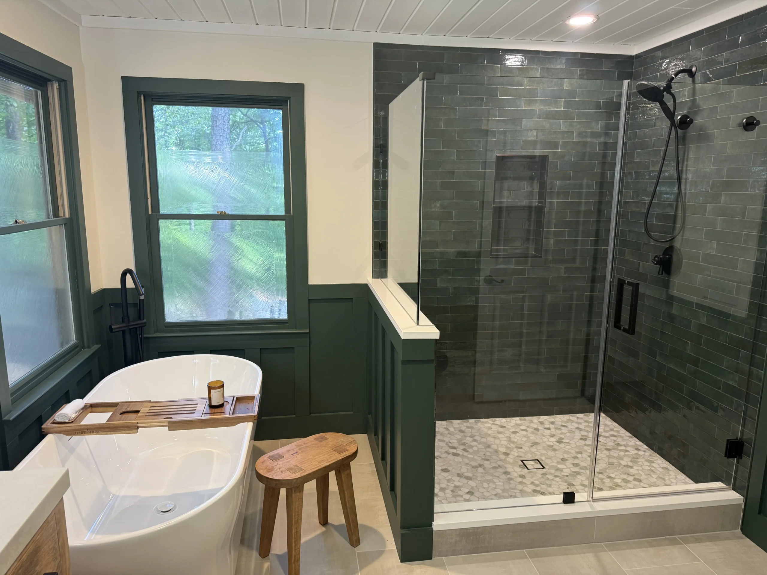 North Beach Restoration - Completed Bathroom